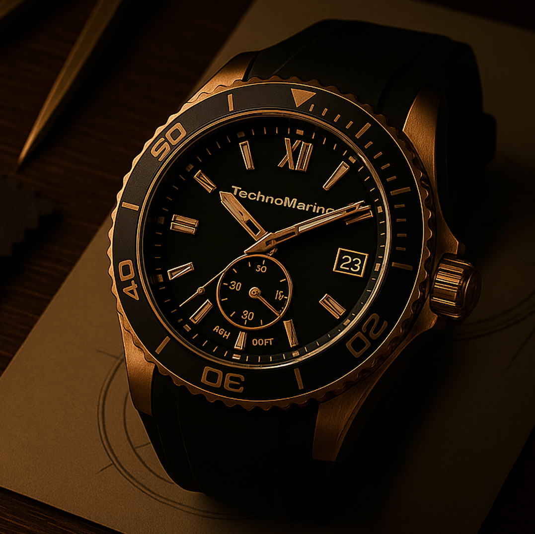 Reloj Technomarine importado.