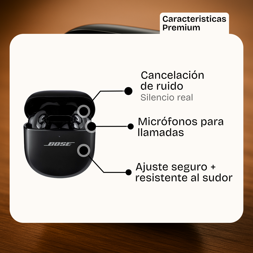 Audifonos Bose Quietcomfort Earbuds II