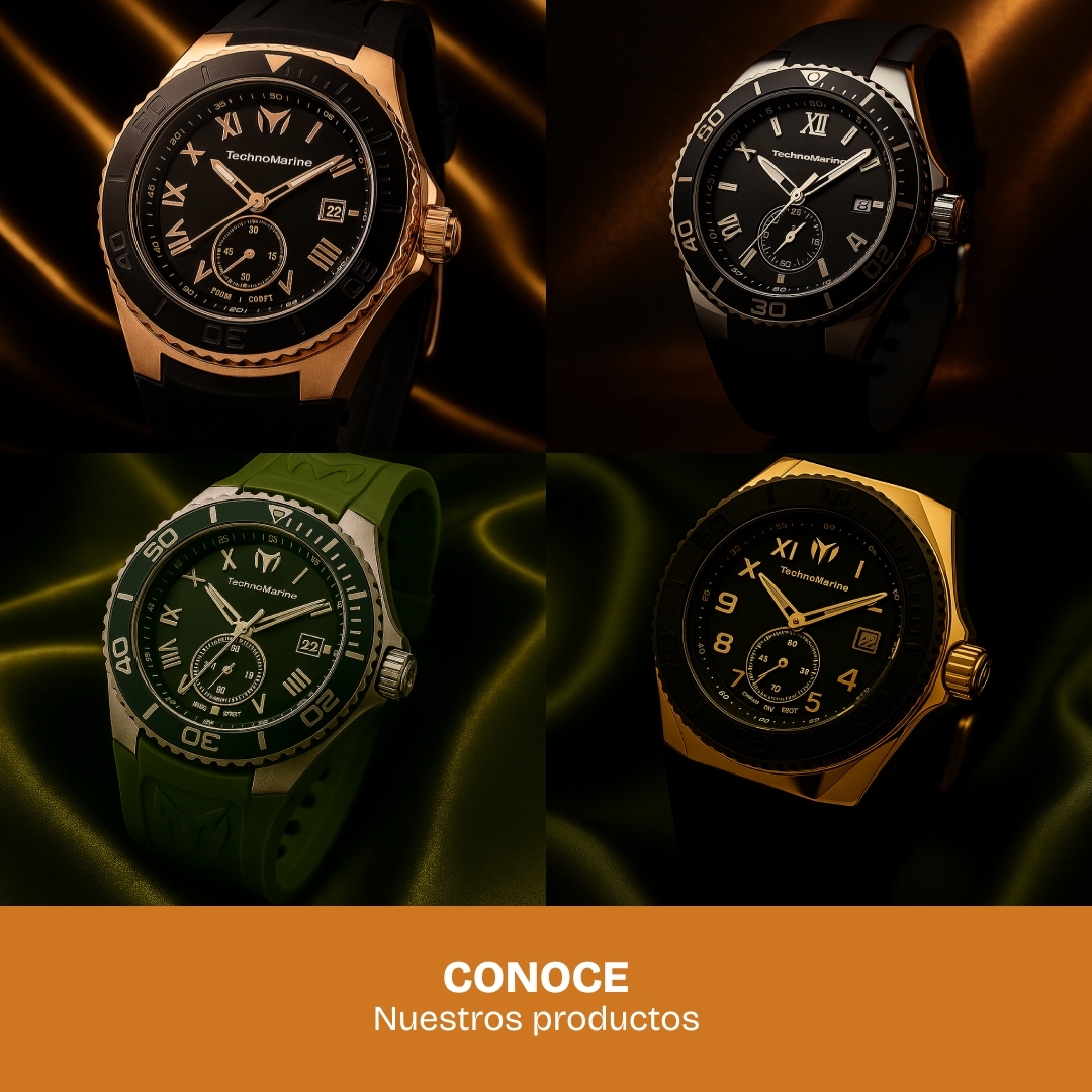 Reloj Technomarine importado.